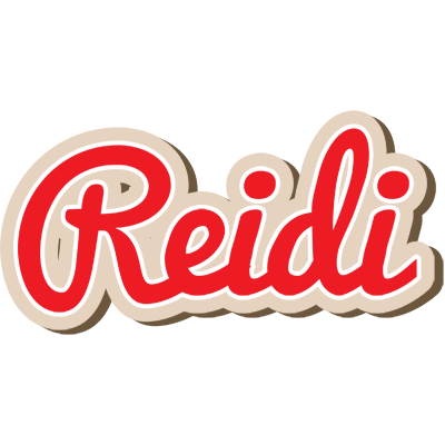 Reidi chocolate logo