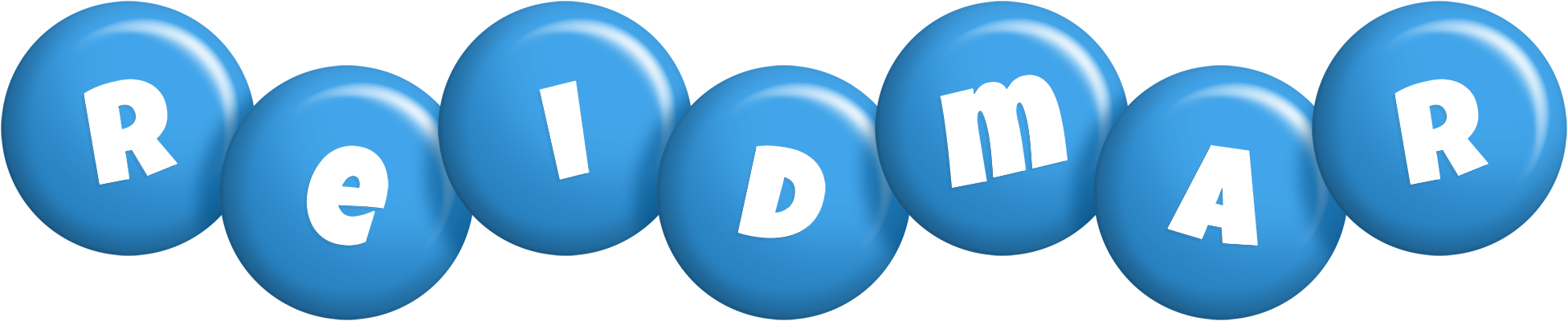 Reidmar candy-blue logo