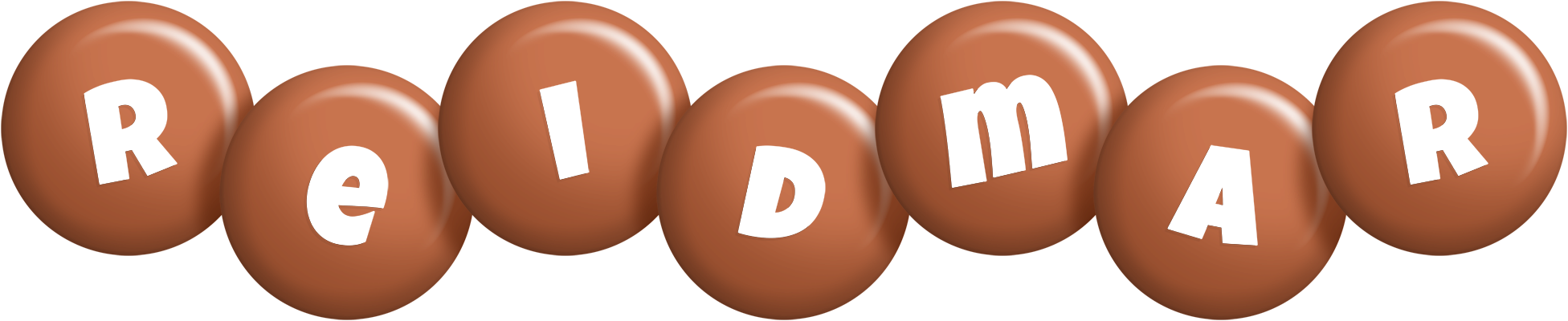 Reidmar candy-brown logo