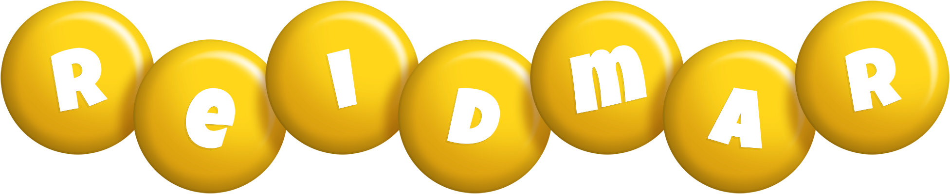 Reidmar candy-yellow logo