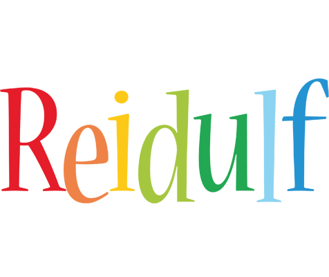 Reidulf birthday logo