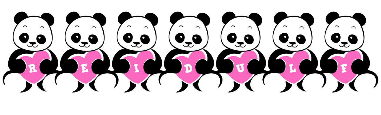 Reidulf love-panda logo