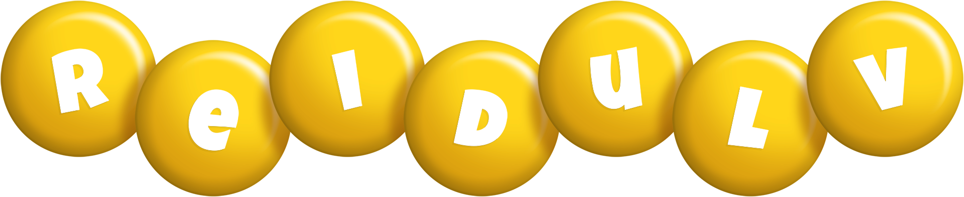 Reidulv candy-yellow logo