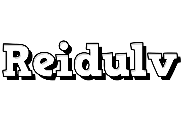 Reidulv snowing logo