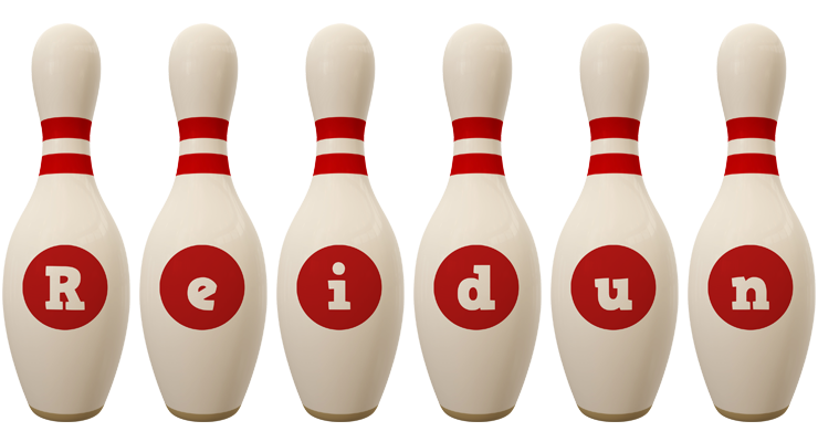 Reidun bowling-pin logo