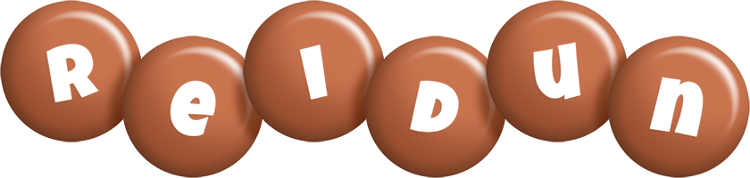 Reidun candy-brown logo