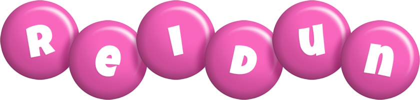 Reidun candy-pink logo