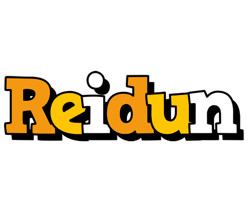 Reidun cartoon logo