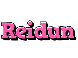 Reidun girlish logo