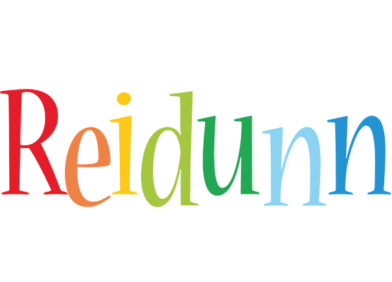 Reidunn birthday logo
