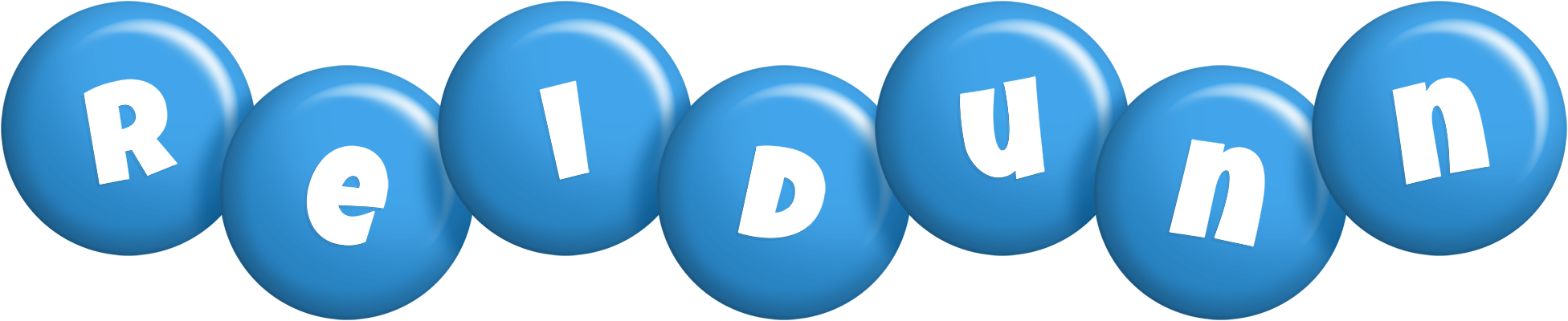 Reidunn candy-blue logo