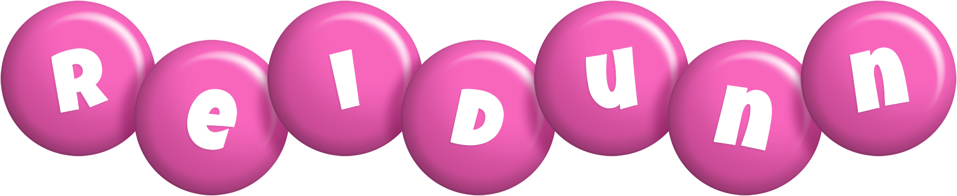 Reidunn candy-pink logo