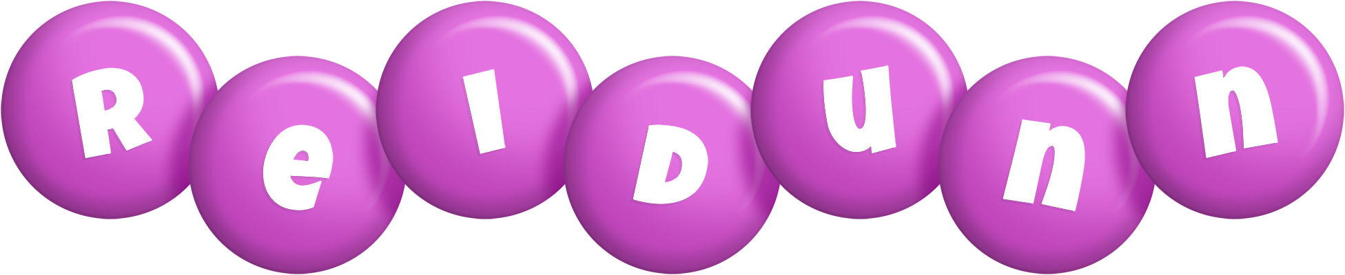 Reidunn candy-purple logo