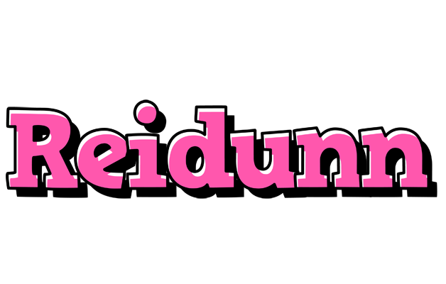 Reidunn girlish logo