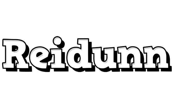 Reidunn snowing logo