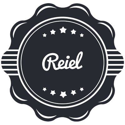 Reiel badge logo