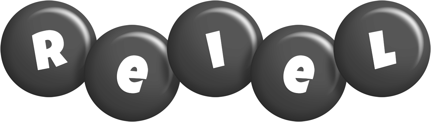 Reiel candy-black logo