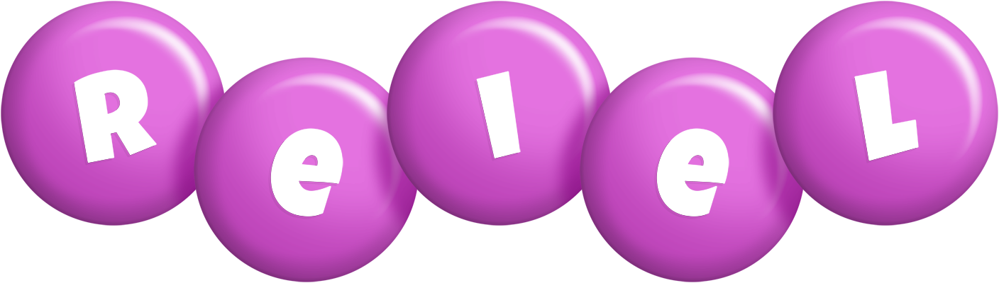Reiel candy-purple logo