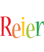 Reier birthday logo