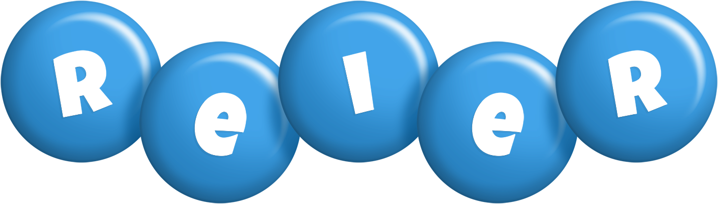 Reier candy-blue logo