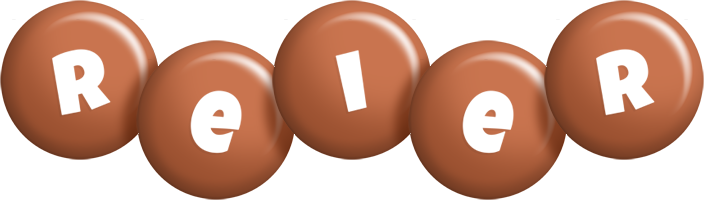 Reier candy-brown logo