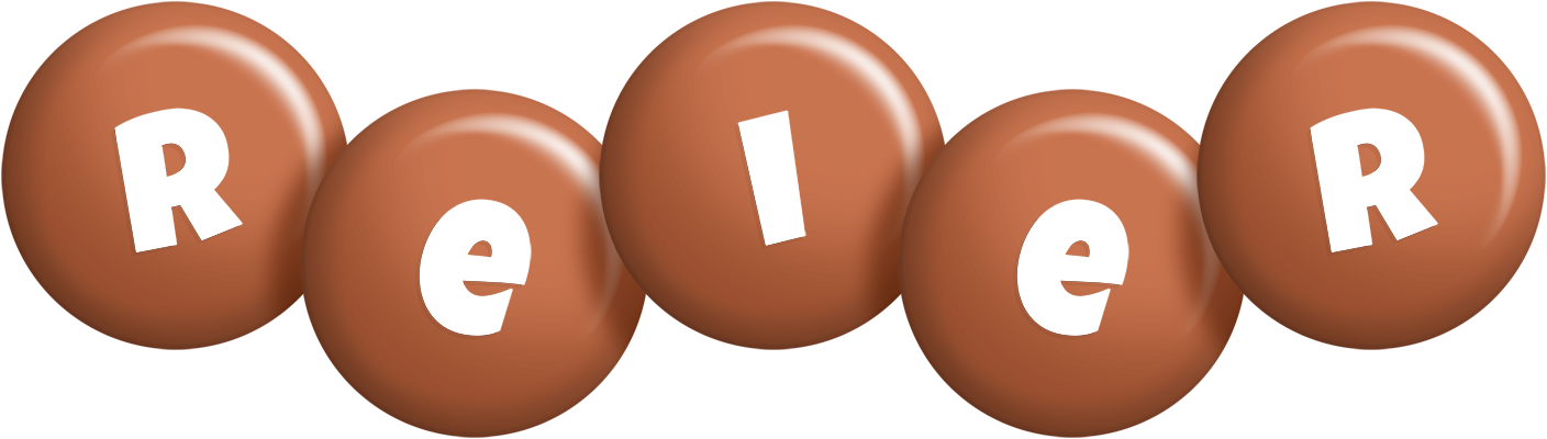 Reier candy-brown logo