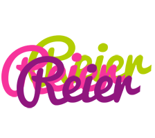 Reier flowers logo