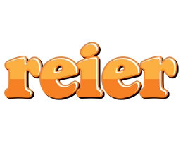 Reier orange logo