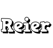 Reier snowing logo