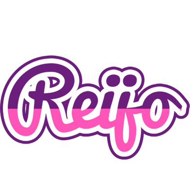 Reijo cheerful logo