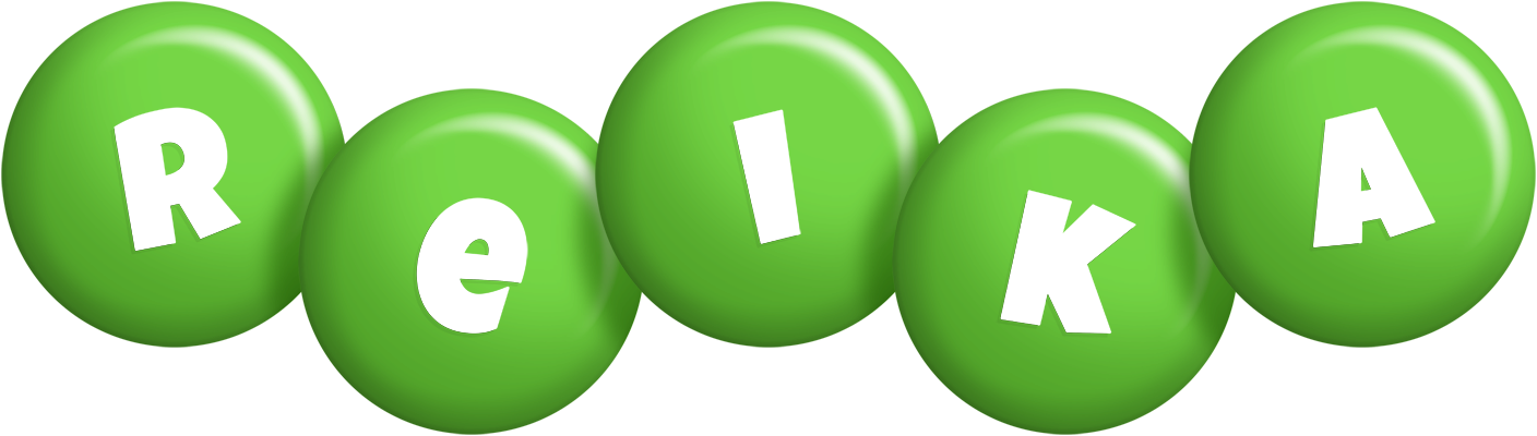 Reika candy-green logo