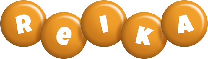 Reika candy-orange logo