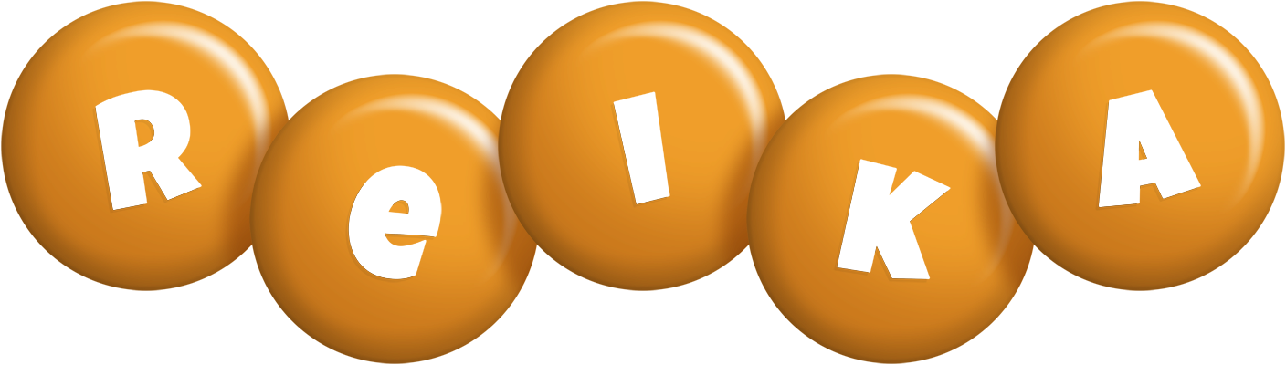 Reika candy-orange logo