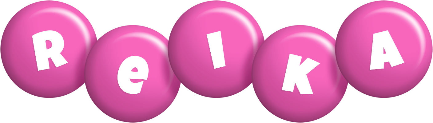 Reika candy-pink logo