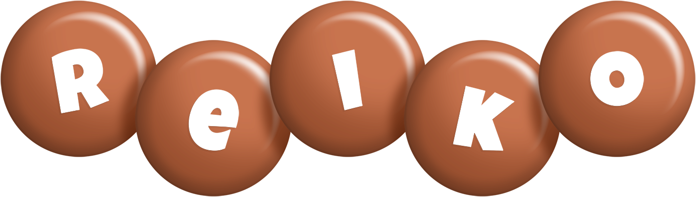 Reiko candy-brown logo