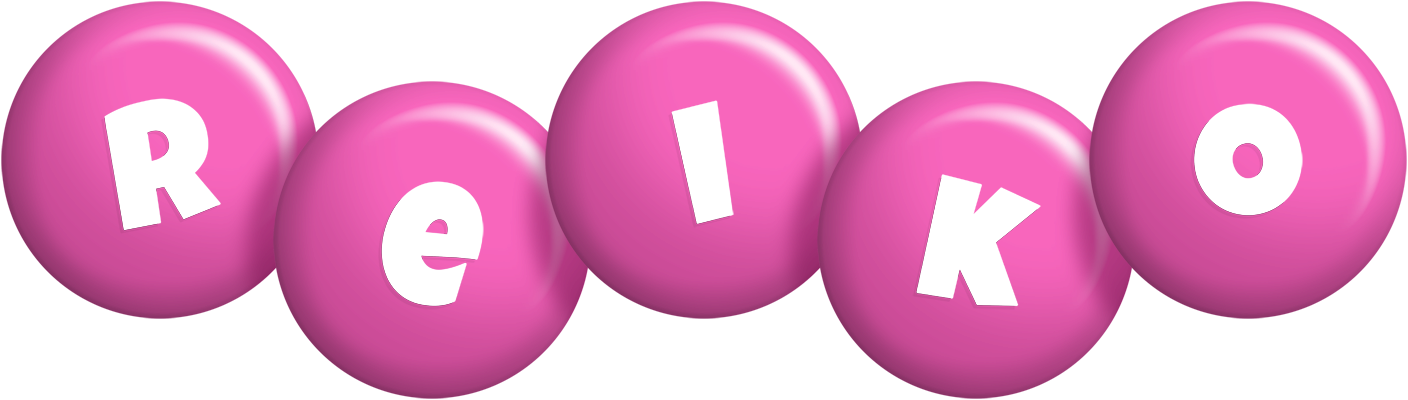Reiko candy-pink logo