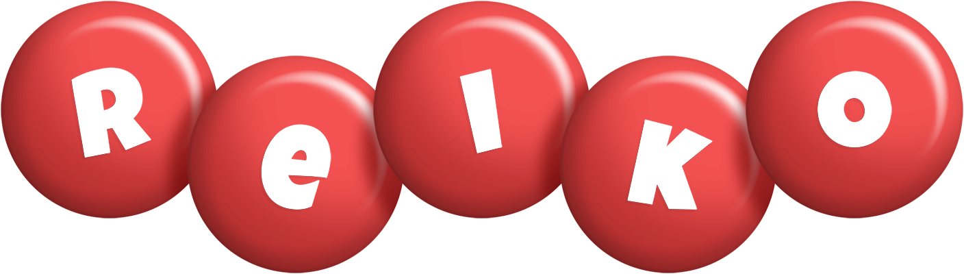 Reiko candy-red logo