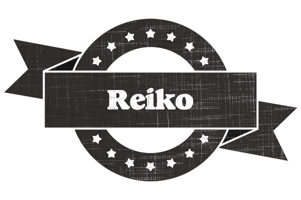 Reiko grunge logo
