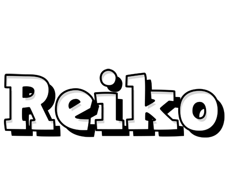 Reiko snowing logo