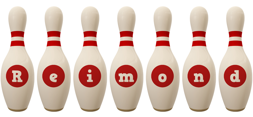 Reimond bowling-pin logo
