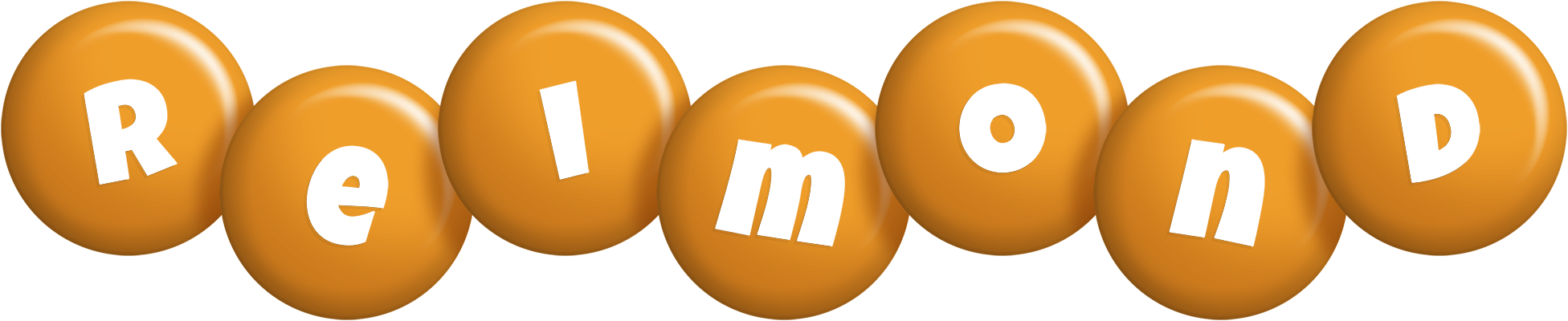 Reimond candy-orange logo