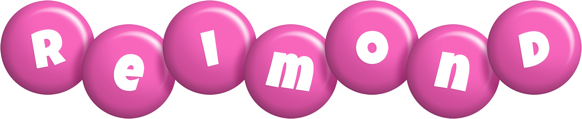 Reimond candy-pink logo
