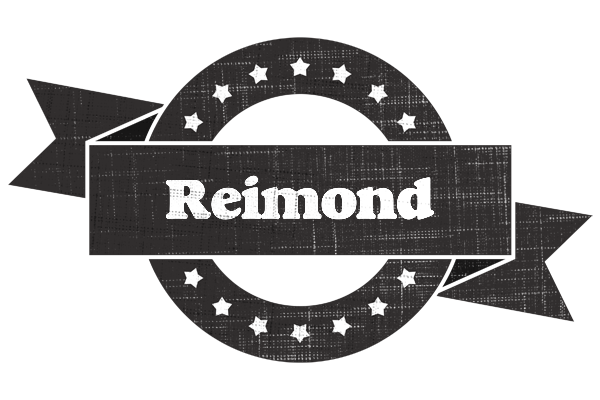 Reimond grunge logo
