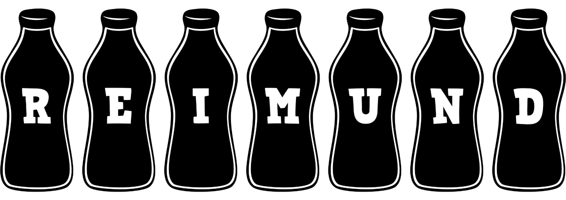 Reimund bottle logo