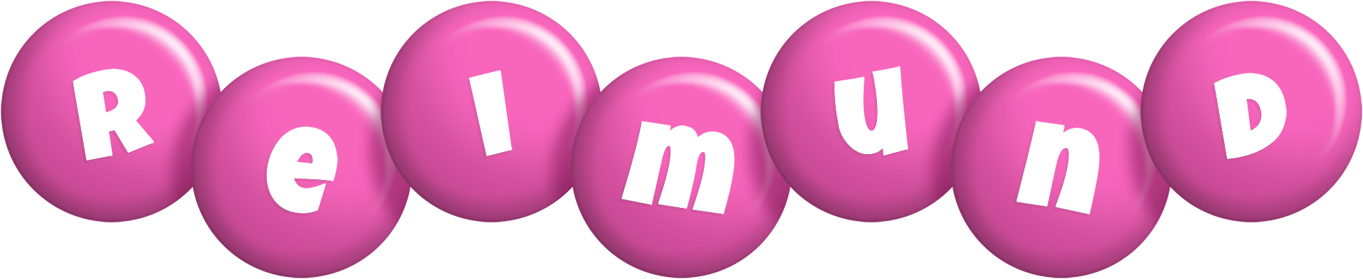 Reimund candy-pink logo
