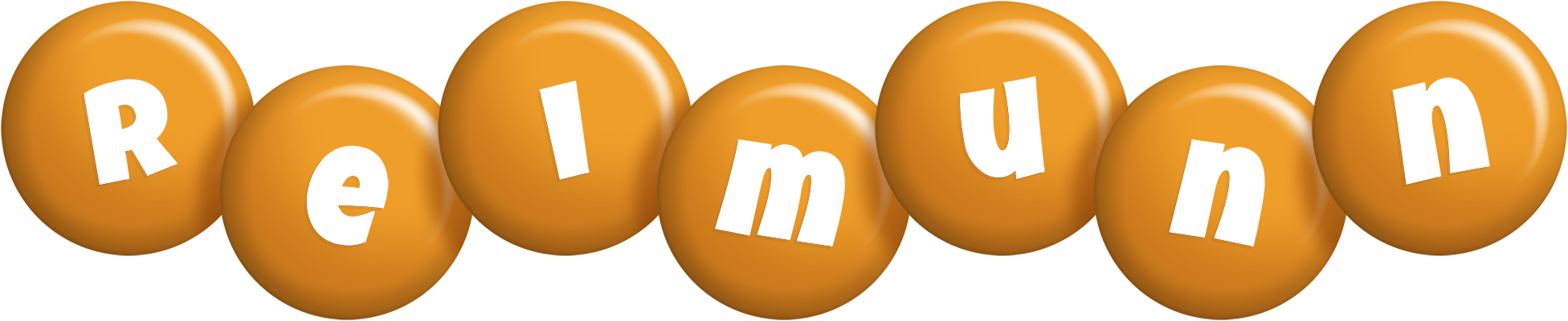 Reimunn candy-orange logo