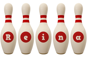 Reina bowling-pin logo