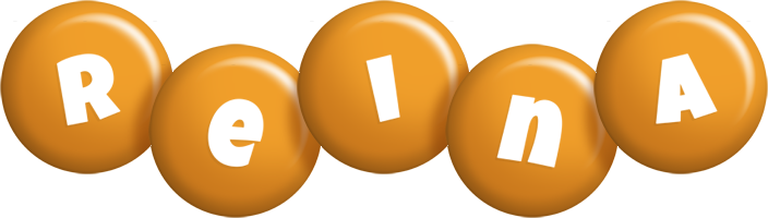 Reina candy-orange logo