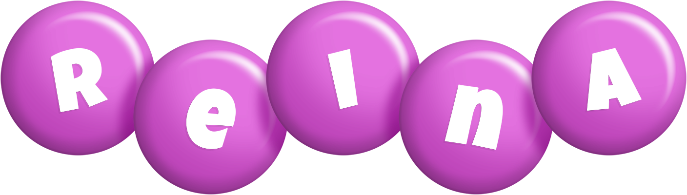 Reina candy-purple logo