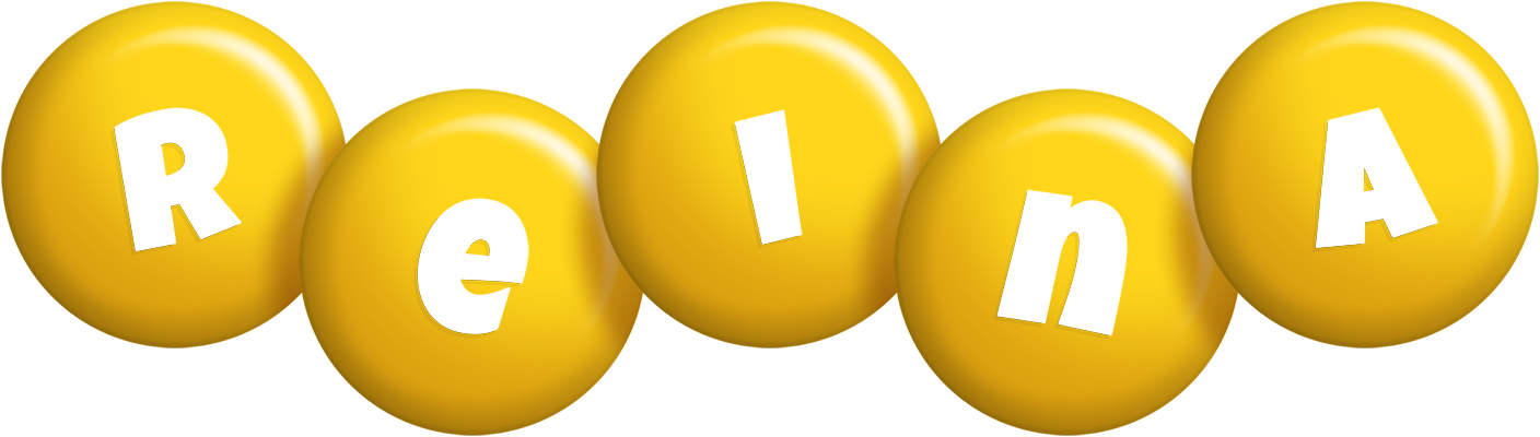 Reina candy-yellow logo